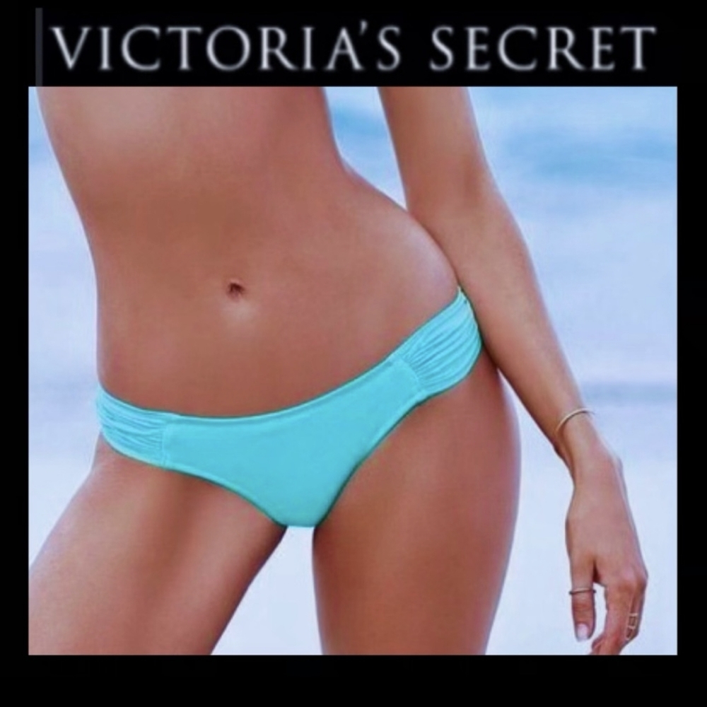 Victoria secret knockout bottoms blue